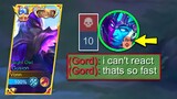 I TARGET LOCK ENEMY GORD IN RANK GAME USING GUSION!! ( Totally Destroyed😂 )