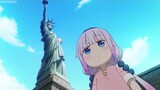 Kanna goes to America | Miss Kobayashi’s Dragon Maid Season 2 Episode 10