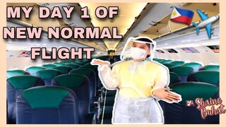 DAY IN A LIFE OF A FLIGHT ATTENDANT (New Normal Flight) | FA Shaine Buhat