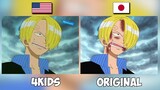 One Piece censorship comparison Arlong Park