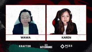 PCS5 APAC WEEK 1 DAY 1 | PUBG Continental Series