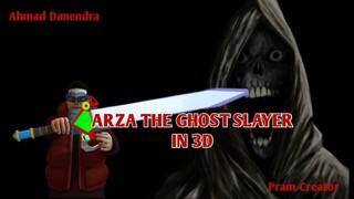 Short 3D animasi Arza the Ghost Slayer