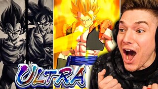 NEW SUMMONABLE ULTRA SUPER GOGETA REACTION ON DRAGON BALL LEGENDS!!