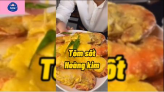 Cách làm tôm sốt hoàng kim #anngon