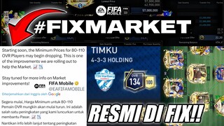 BAHAS TUNTAS OFFICIAL STATEMENT FIX MARKET!! AKHIRNYA AKAN SEGERA DIPERBAIKI!! FIFA MOBILE INDONESIA