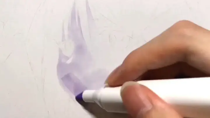 A hard-tip marker can really send a drawing like this