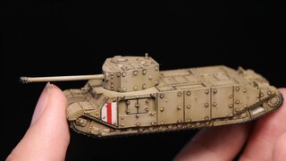 【制作】大 嘤 帝 国 Tooooooooooog2重型坦克  1/144tog2坦克模型