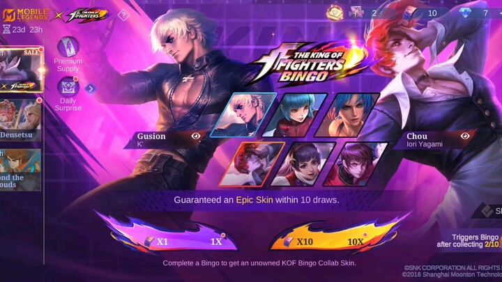 soon makukuha ko yan lahat ng KOF ❤️