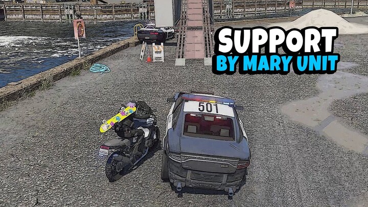 Support Pursuit Dari Unit Mary - GTA 5 Roleplay #soifw