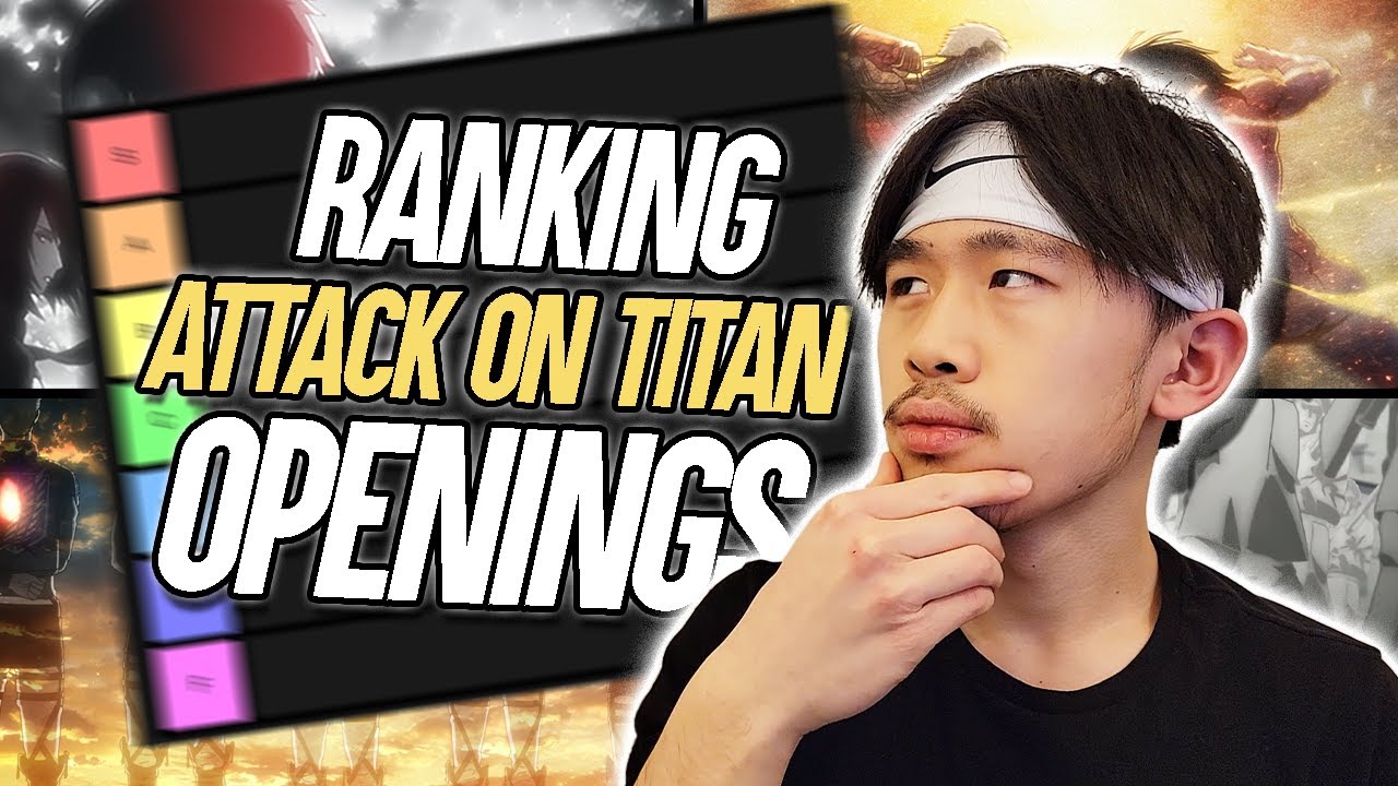 Ranking the Openings of Attack on Titan