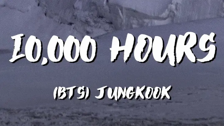 BTS  Lyrics 10,000 Hours
