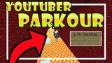 THE MASTER PARKOUR PLAYS YOUTUBER PARKOUR IN MINECRAFT PE | Jayvee TV