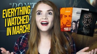 Everything I watched in March / MARCH WRAP UP 2020 | Spookyastronauts