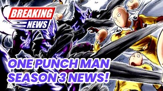 STUDIO MAPPA TO ANIMATE ONE PUNCH MAN SEASON 3 | Tagalog Anime News