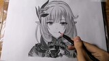 [Hand-painted] Arsonist "Honkai Impact 3" Alicia