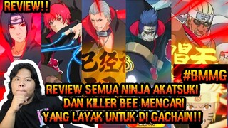 REVIEW SEMUA NINJA AKATSUKIDAN KILLER BEE MANAKAH YANG HARUS KITA GACHAIN DI NARUTO SHUTDOWN