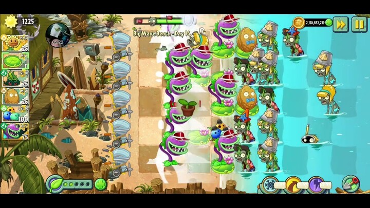 MrDuyplants play PvZ 2 meet surfing zombies