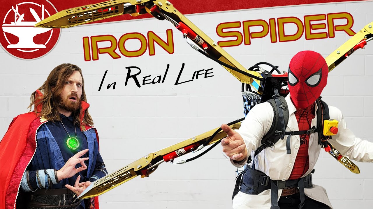 real iron spider suit