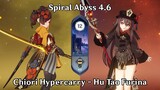 [Spiral Abyss 4.6] Chiori Hypercarry and Hu Tao Furina - Genshin Impact Indonesia
