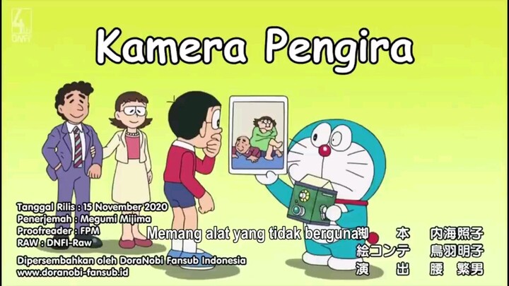 Doraemon Bahasa Jepang Subtitle Indonesia (Kamera Pengira)