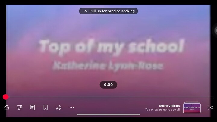 Katherine Lynn-Rose: Top of my school