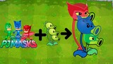 Plants vs Zombies 어몽어스 오징어 게임 Squidgame PJ Mask and Split Pea COMPILATION