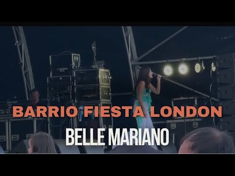 Belle Mariano at Barrio Fiesta London 2024