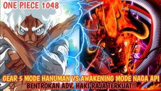 PRA REVIEW OP 1048 - BENTURAN HAKI RAJA YG LBH GG DARI ROGER & SHIROHIGE! BAJRANG GUN VS KAEN HAKKE!