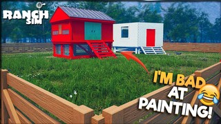 BUILDING THE BIGGEST CHICKEN COOP | RANCH SIMULATOR (HINDI)
