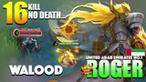 Fiend Hunter 100% Beast Mode! Roger Perfect Gameplay | Top Global Roger Gameplay By »⸄walood⸅ ~ MLBB