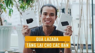 Nhận được hộp quà bí mật từ Lazada // Mình sẽ tặng lại cho các bạn