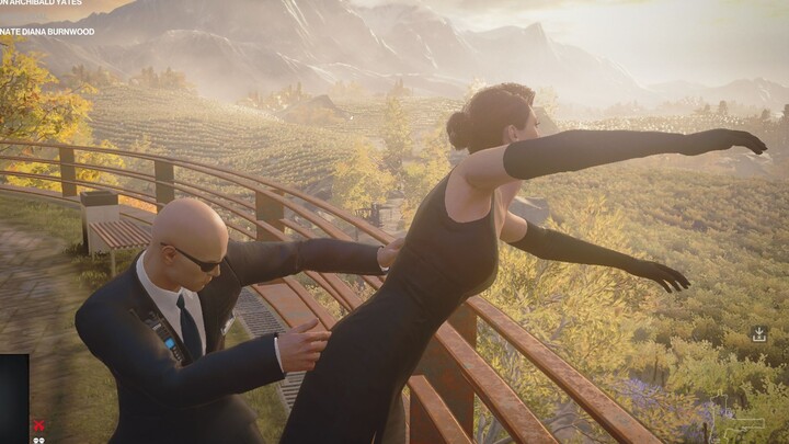 再见了戴安娜（hitman3）结局