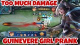 GUINEVERE GIRL PRANK | THEY RELAX FOR A MINUTE THEN THIS HAPPEN | MOBILE LEGENDS