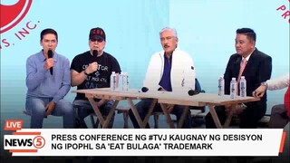 CONGRATULATIONS ! TVJ BUMALIK  NA ANG EAT BULAGA SA INYO