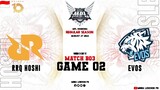 RRQ Hoshi vs EVOS Legends Game 02 | MPLID S10 Week 3 Day 2 | RRQ vs EVOS