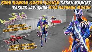 PAKE BUNDLE KEREN SUPER FUSION !! BARBAR JADI ENAK -FREEFIRE