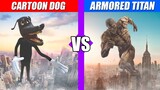 Cartoon Dog vs Armored Titan | SPORE