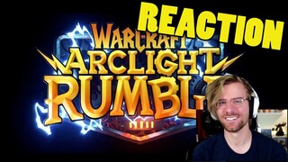 Warcraft Arclight Rumble Announcement Reaction | NEW WARCRAFT MOBILE GAME