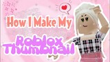 How I Make My Roblox Thumbnail (Mobile) | Roblox | CristalPlays