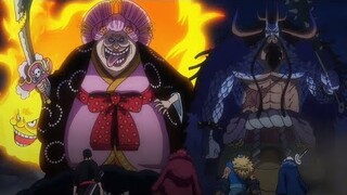 One piece [EDIT] Kaido Na Sua Nova Forma Híbrido e Big Mom Vs Pior Geração (Luffy, Zoro, Law, Kid)