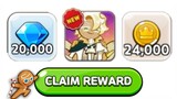 Get FREE CRYSTALS + Other REWARDS in Cookie Run Kingdom Today!