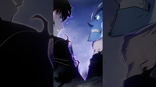 Sung jin woo vs sillad || solo leveling edit ||#amv #edit #anime #manga #sungjinwoo#monarch #shorts