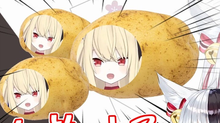 【Arisu Mana】What? Nano is a potato?