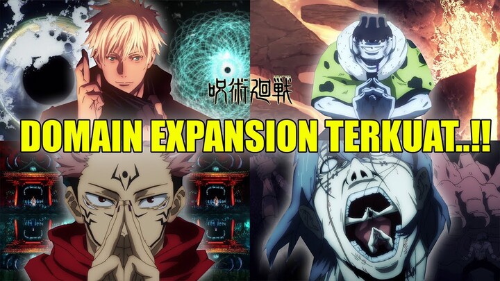 7 Domain Expansion & Penjelasannya... | Jujutsu Kaisen - Siapa Domain Terkuat?!