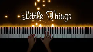 One Direction - Little Things | Piano Cover with Strings (with PIANO SHEET)