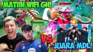 MATCH SATU GH EVOS TAZZ MAU MATIIN WIFI LAWAN JUARA MDL !