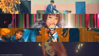 BTS & BLACKPINK & 2NE1 & NCT 127 - 'PLAYING WITH FIRE TRUCK' MASHUP