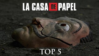 Las 5 muertes mas impactantes | Casa de Papel (Money Heist) |  Español (Subtítulos Ingles)