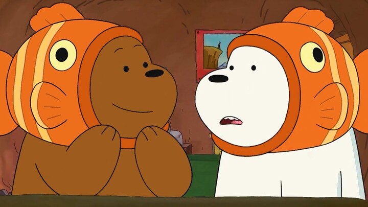 [We Bare Bears] luar biasa! Sekilas Beruang Putih terlihat seperti orang yang berbudaya, dan dia jug