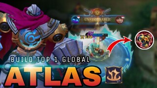 ATLAS GAMEPLAY - BUILD TOP 1 GLOBAL ATLAS | ATLAS MOBILE LEGENDS